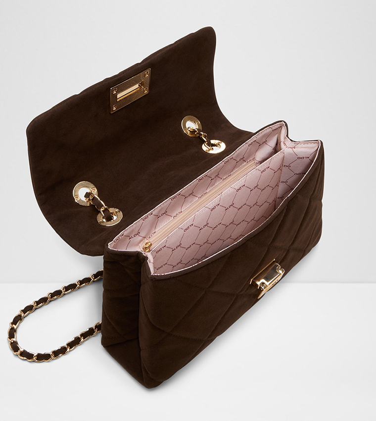 SIMKEE Quilted Crossbody Bag