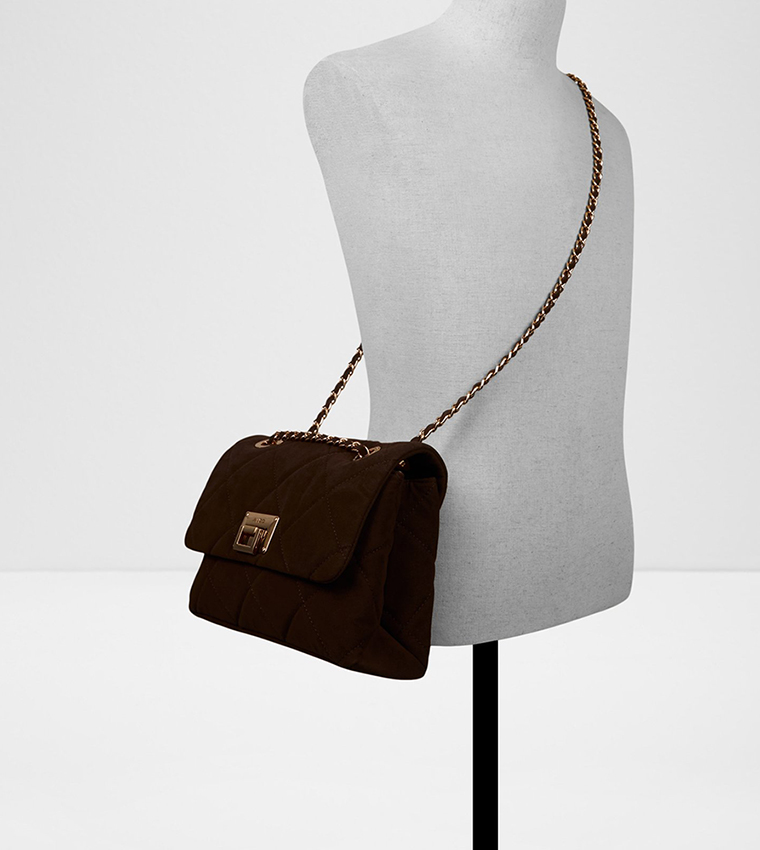 SIMKEE Quilted Crossbody Bag