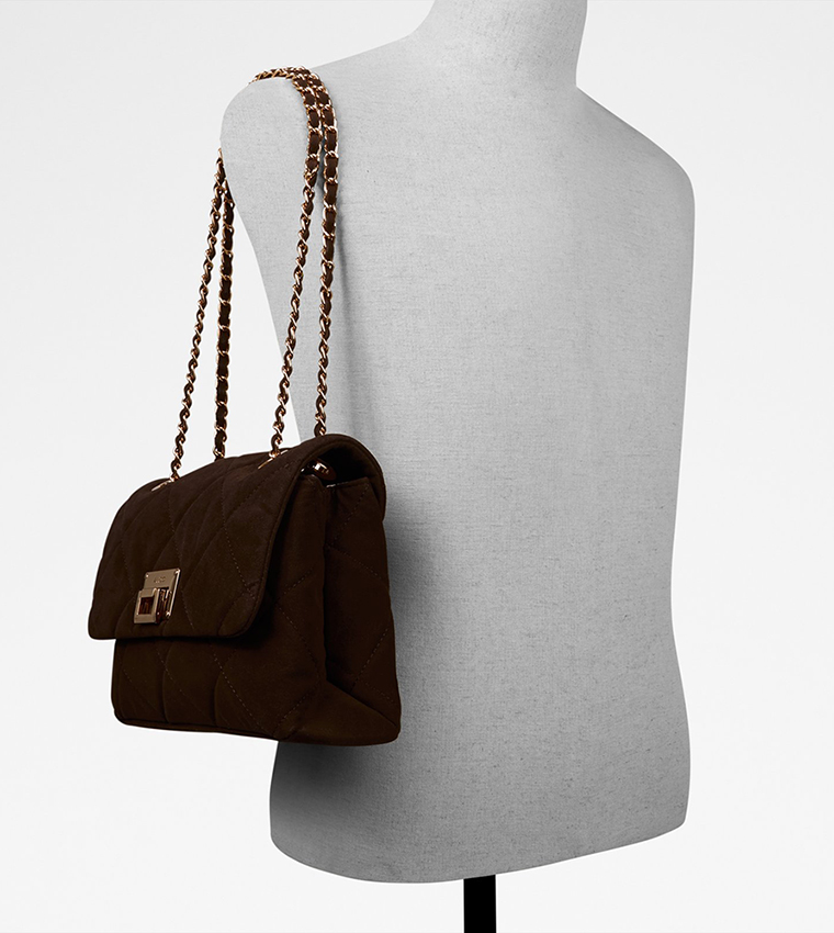 SIMKEE Quilted Crossbody Bag