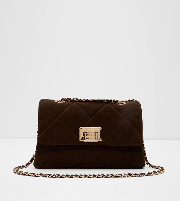 SIMKEE Quilted Crossbody Bag