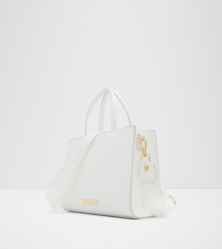 SINCERELY Metallic Satchel Bag