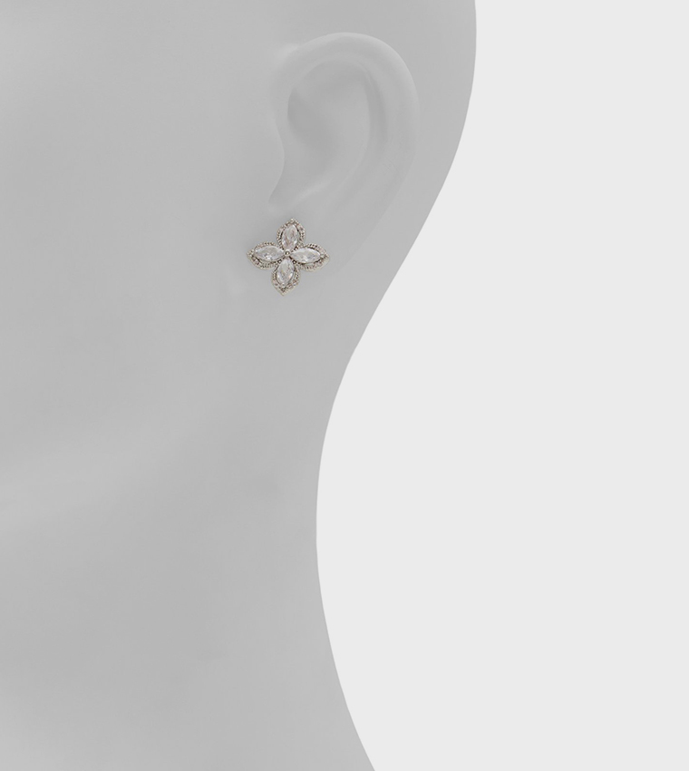 SIVAN Embellished Stud Earrings