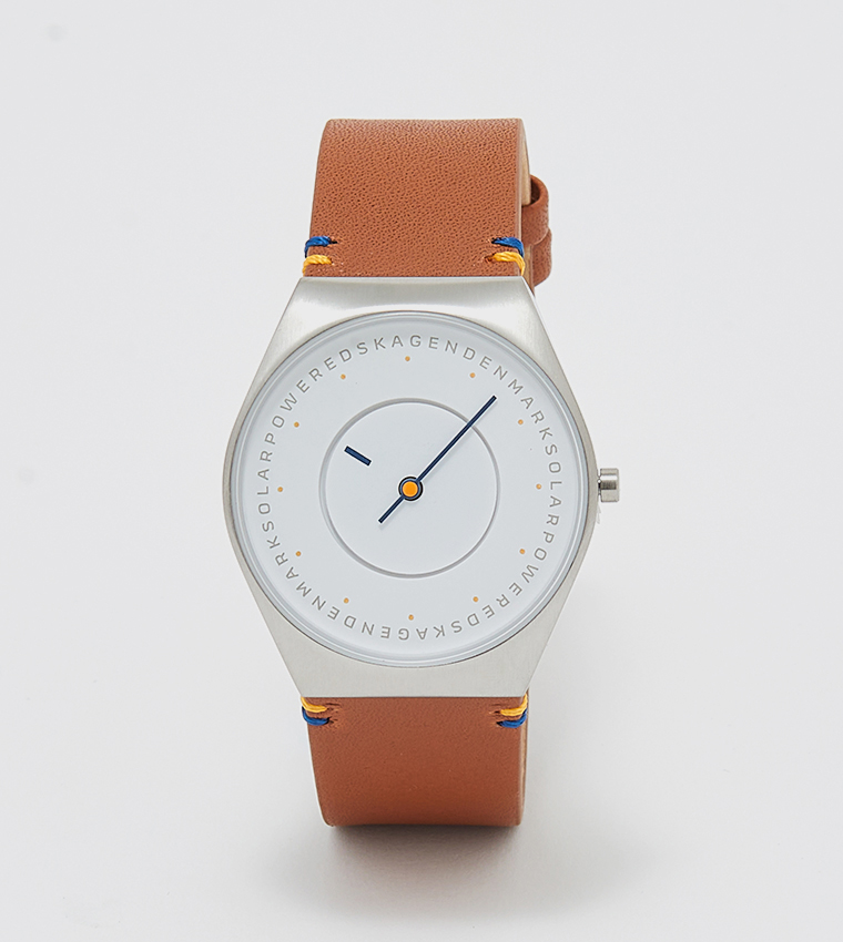 Grenen Solar Disc Analog Watch