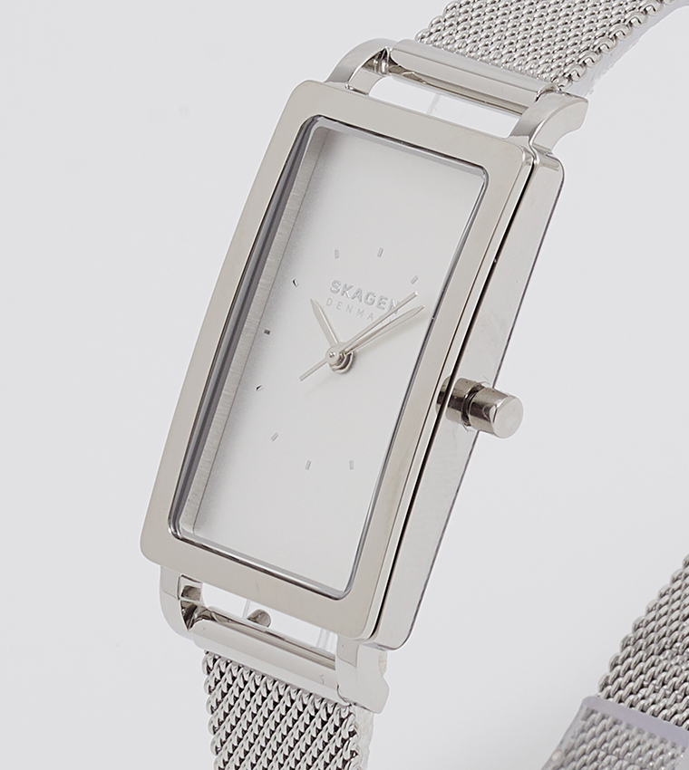 HAGEN White Dial Analog Watch