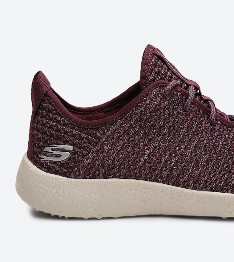 Buy Skechers Burst City Scene Sneakers Maroon In Maroon 6thStreet Oman