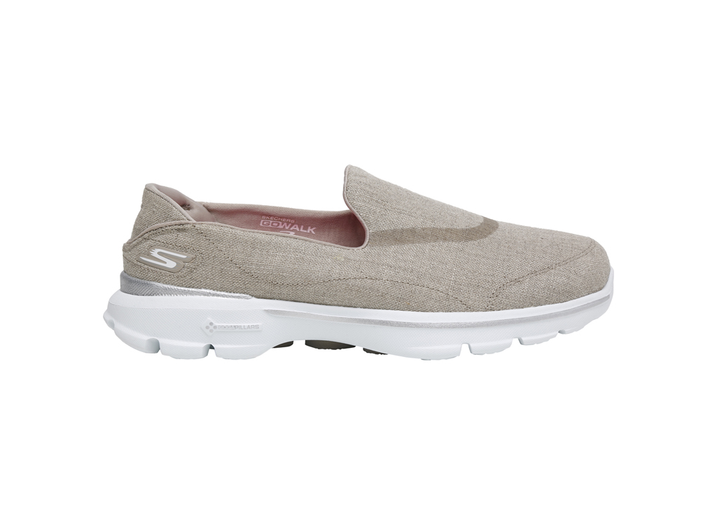 Buy Skechers GO WALK 3 RIVIERA 14056 KHK In Gold 6thStreet Qatar