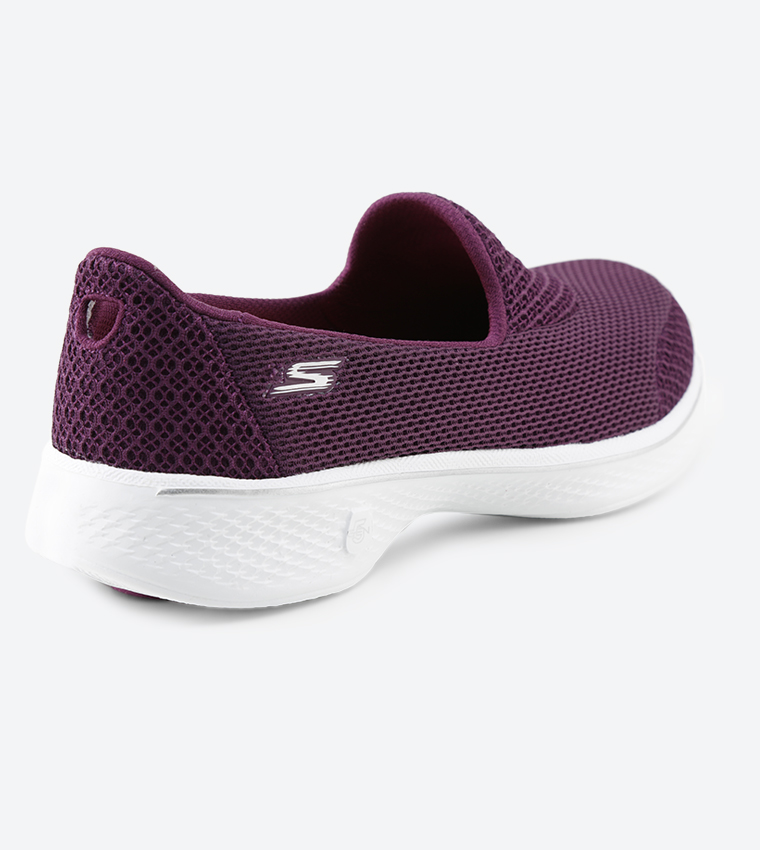 Go Walk 4 Propel Slip Ons - Purple