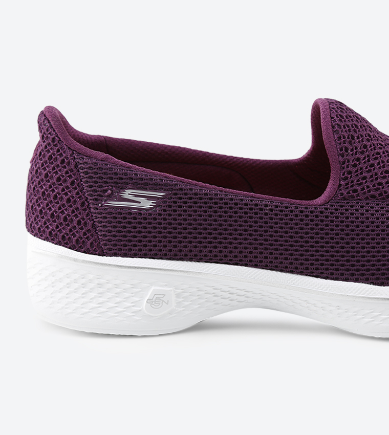 Go Walk 4 Propel Slip Ons - Purple