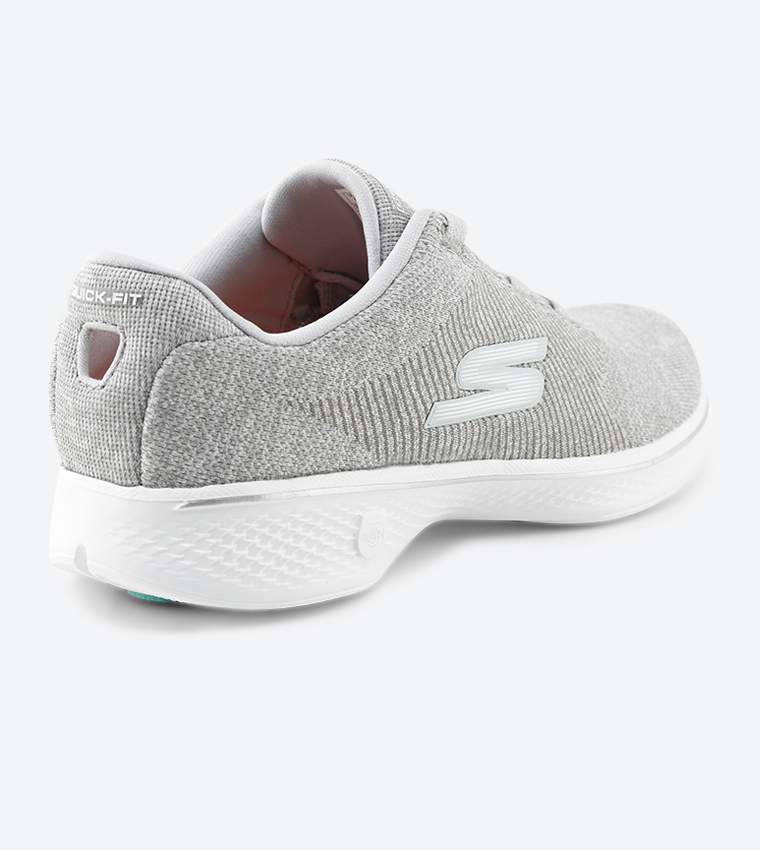 Go Walk 4 Cherish Sneakers - Grey