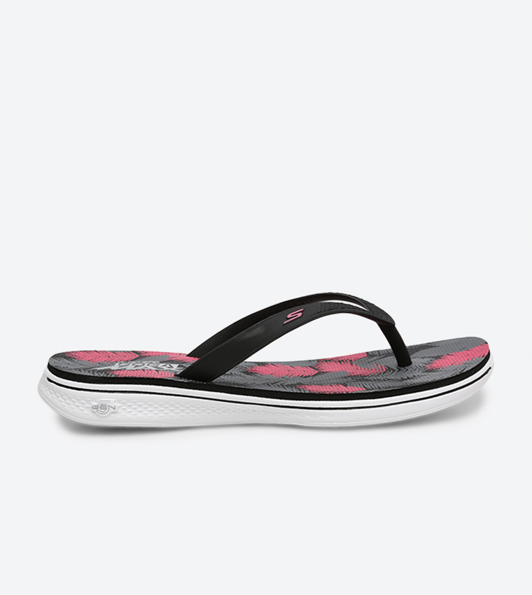 Skechers h2 goga 2024 lagoon flip flops ladies