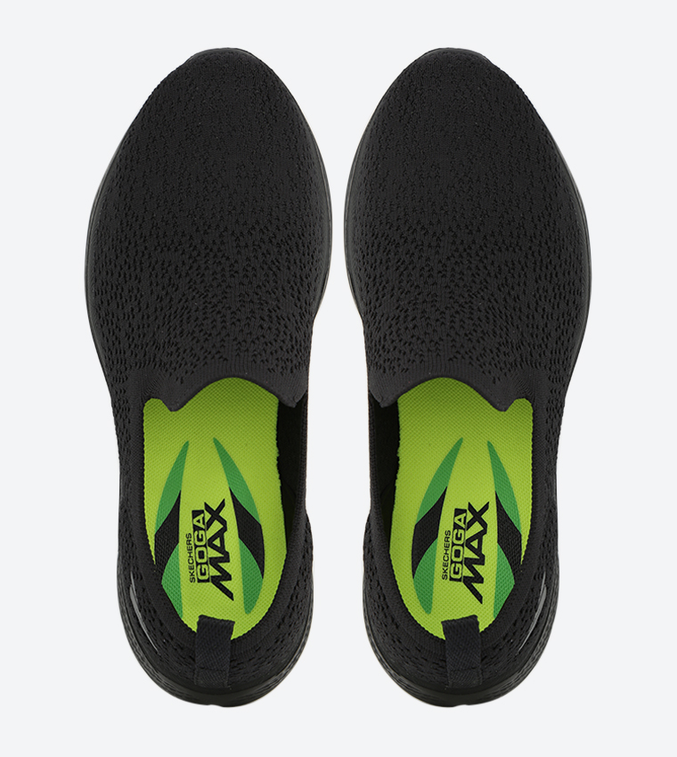 Buy Skechers Go Walk 4 Gifted Slip Ons Black In Black 6thStreet Saudi Arabia