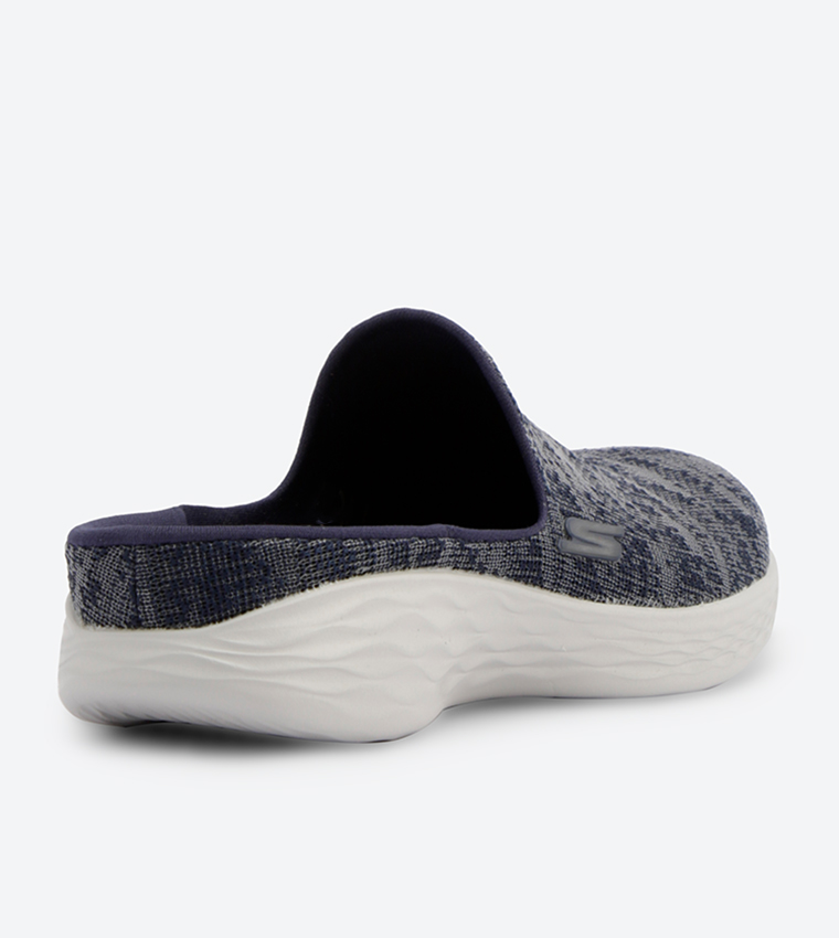 Buy Skechers You Radiate Clog Slip Ons Navy SK15810 NVGY In Navy