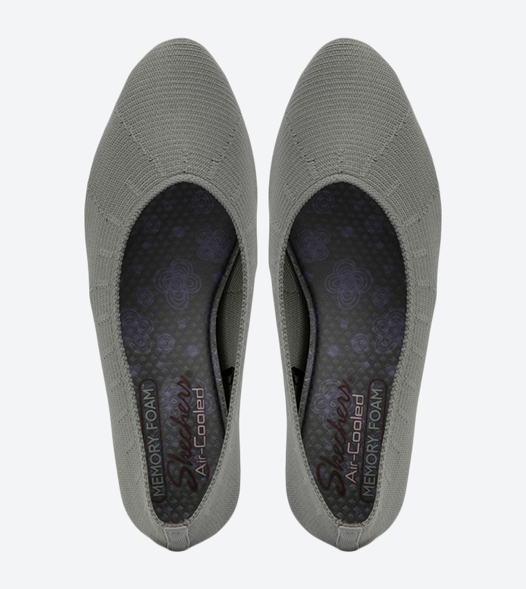 Buy Skechers Cleo Ray Of Sunshine Ballerina Charcoal SK44739 CCL In Grey 6thStreet Oman