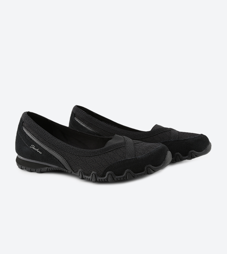 Bikers Skim Slip Ons - Black