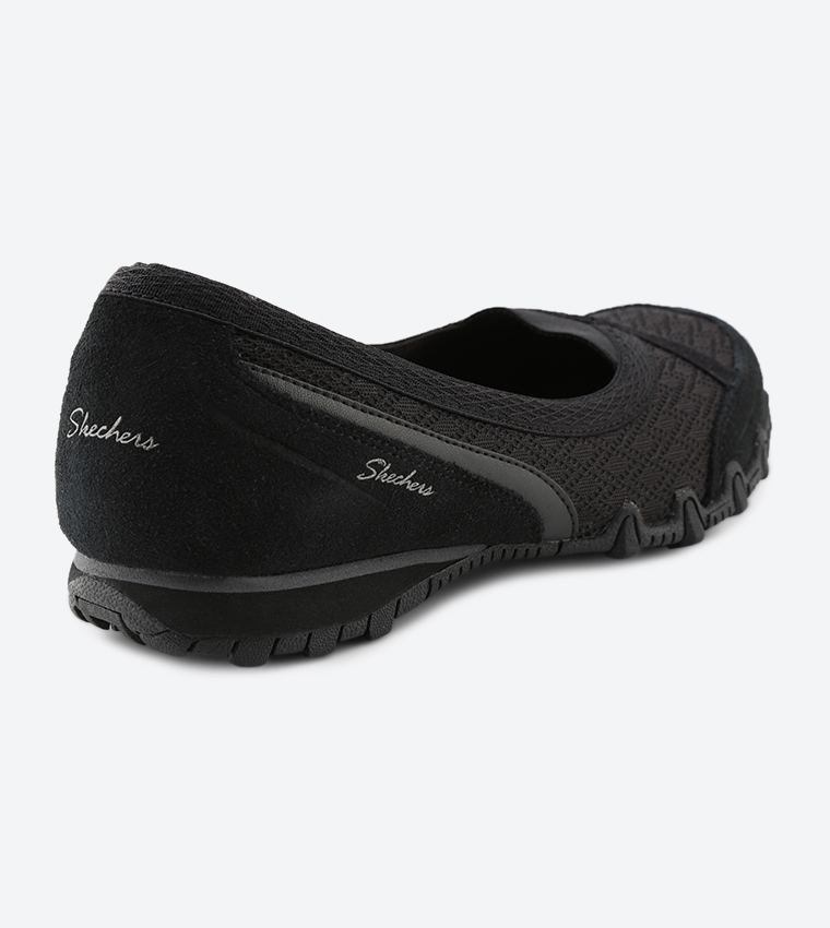 Bikers Skim Slip Ons - Black