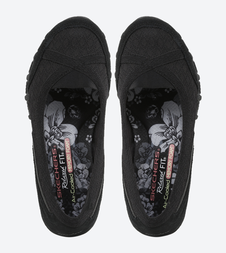 Bikers Skim Slip Ons - Black