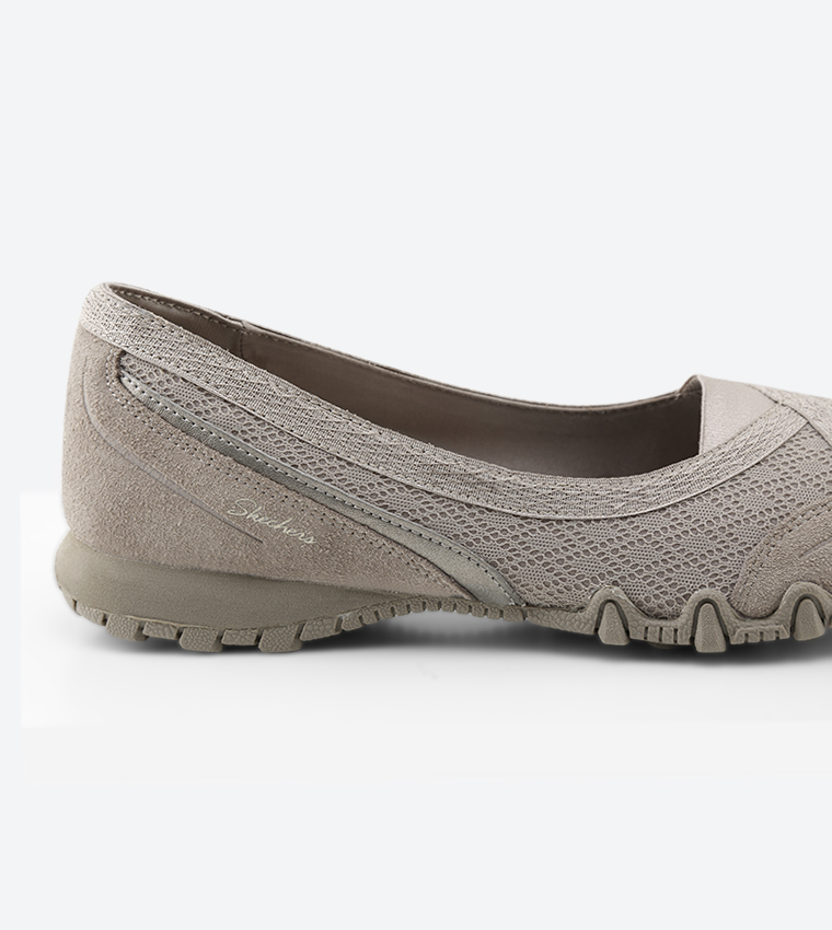 Bikers Skim Slip Ons - Taupe