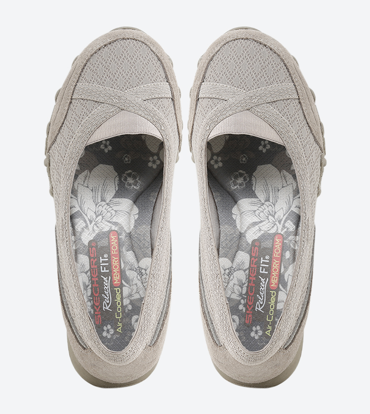 Bikers Skim Slip Ons - Taupe