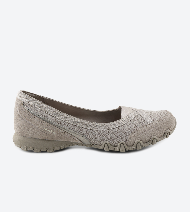 Bikers Skim Slip Ons - Taupe