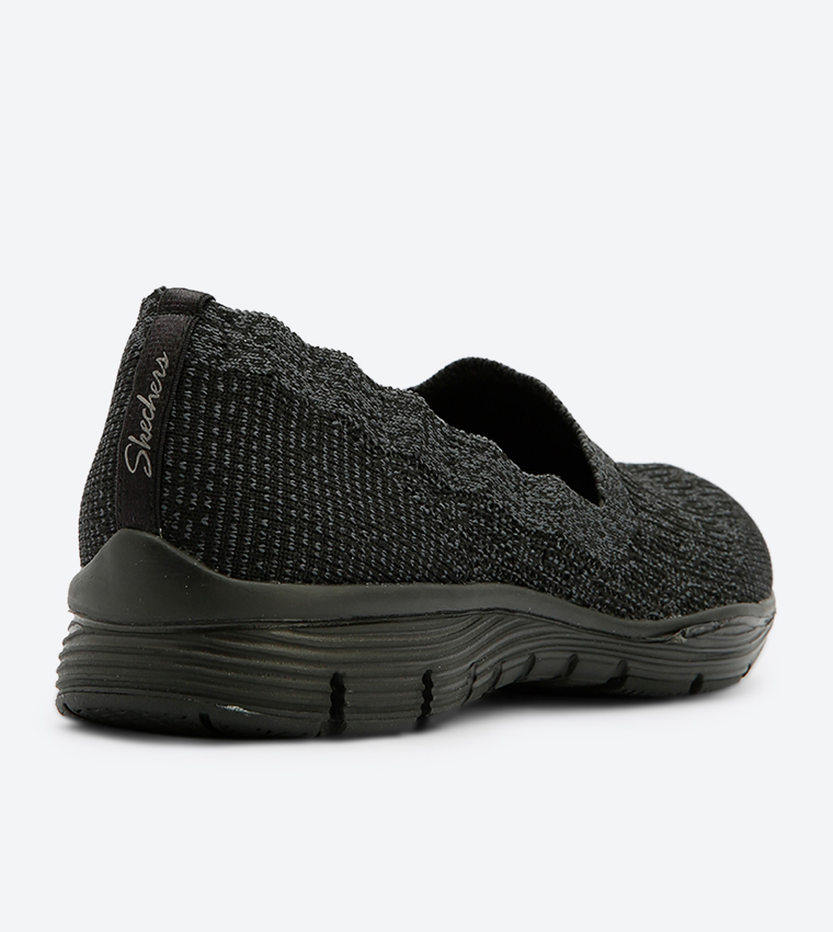 Black shop diamante skechers