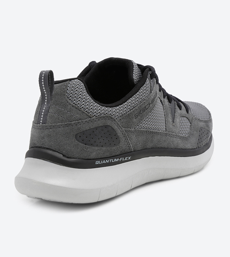 Buy Skechers Quantum Flex Country Walker Sneakers Charcoal SK52905EWW CCBK In Charcoal 6thStreet Saudi Arabia