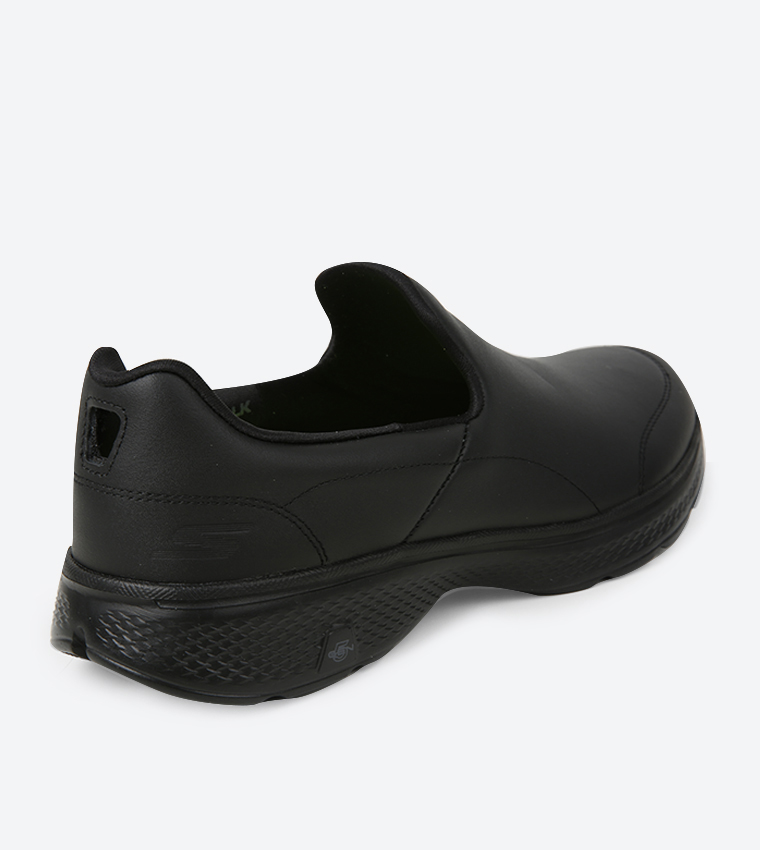 Go Walk 4 Precise Slip Ons - Black