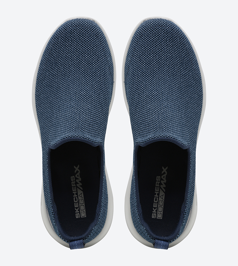 skechers goga max navy