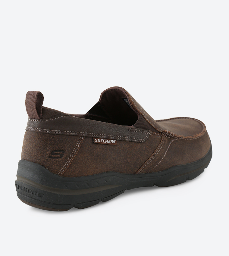 Skechers harper outlet forde dark brown