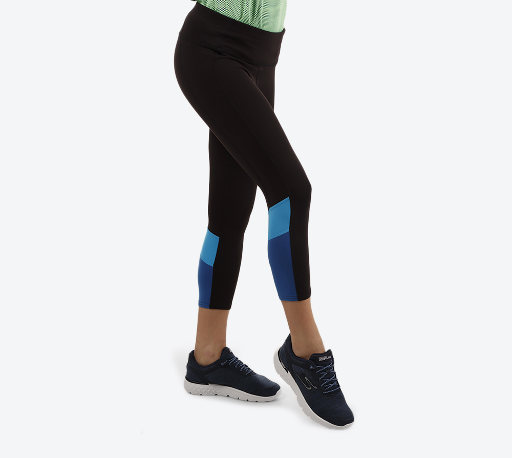 KNIT ACTIVE STETCH MIDCALF DWCP08-BLK