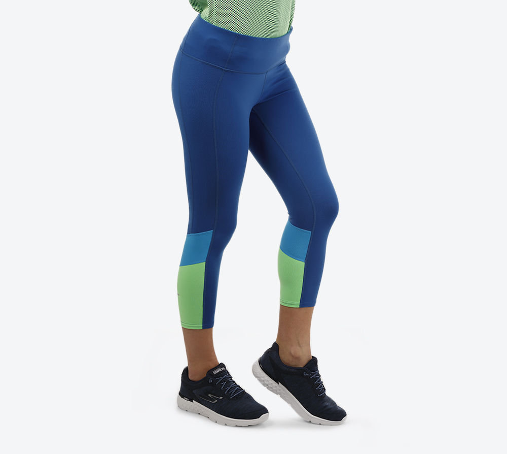 KNIT ACTIVE STETCH MIDCALF DWCP08-BLU