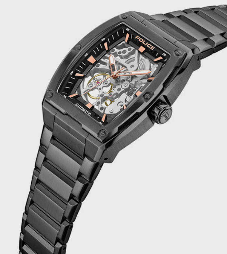 SKELETOR Stainless Steel Automatic Watch