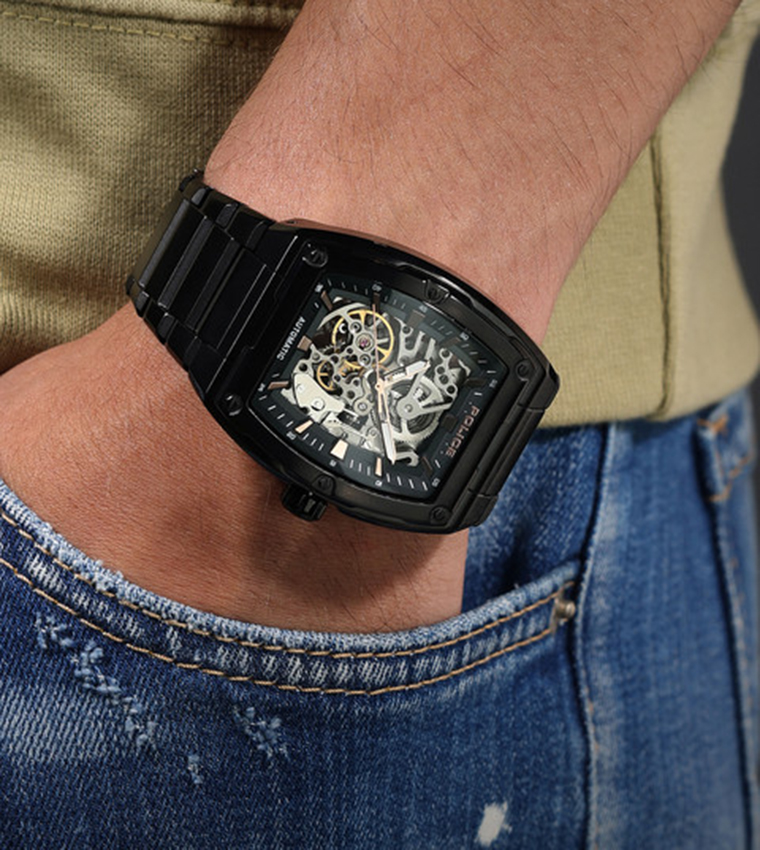 SKELETOR Stainless Steel Automatic Watch
