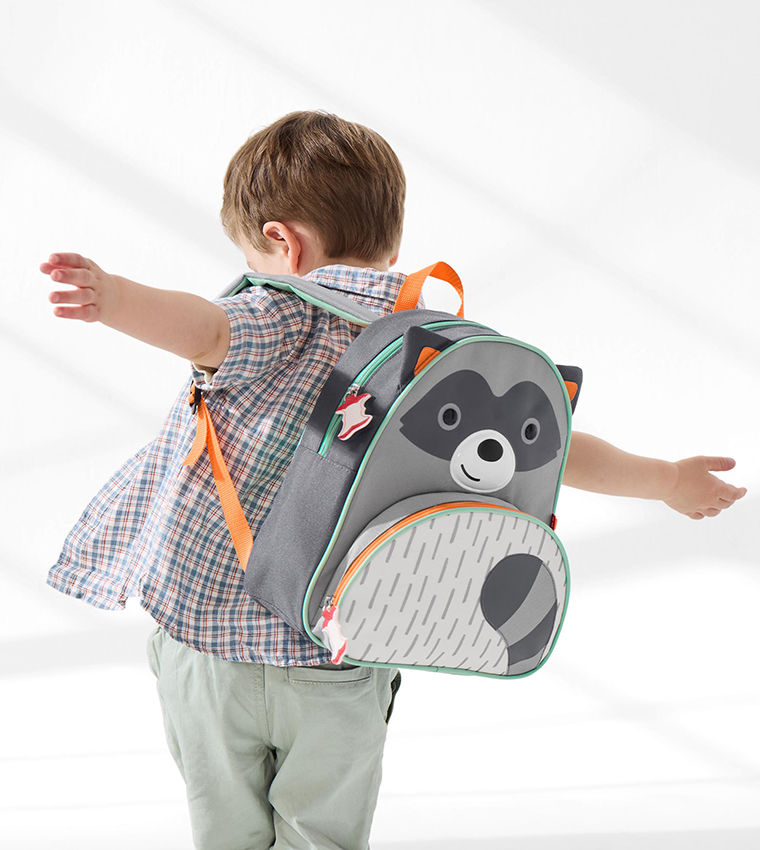Front Pocket Backpack - Racoon