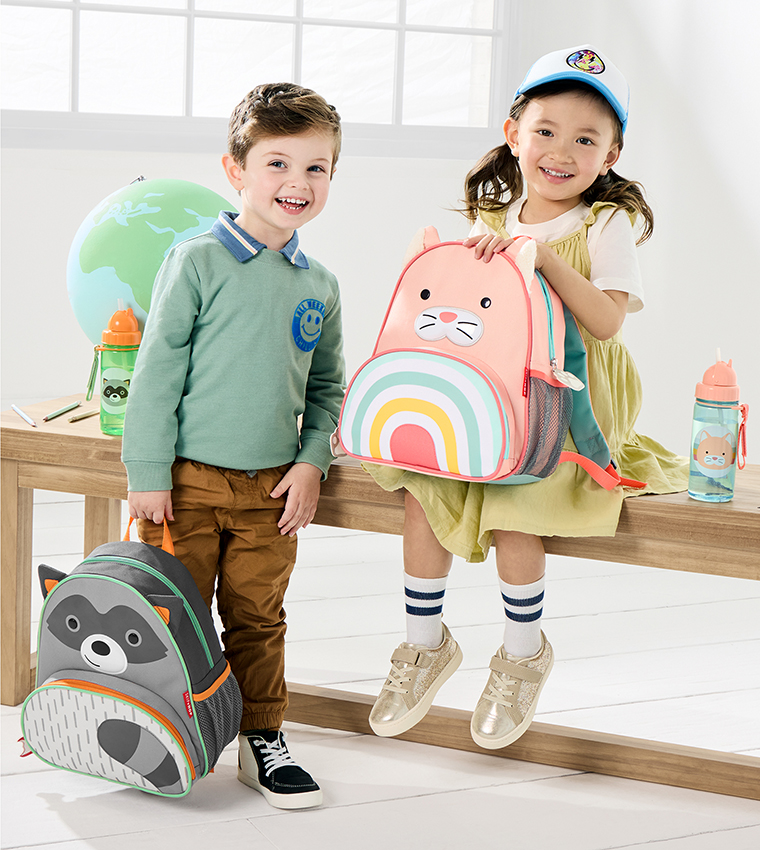 Front Pocket Backpack - Racoon