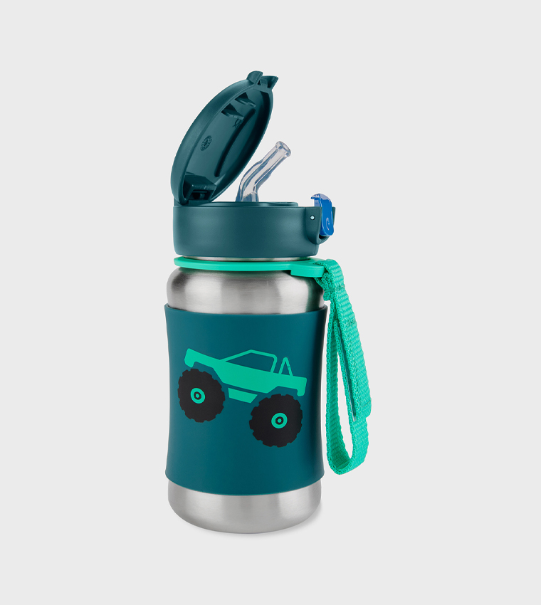 Spark Style Stainless Steel Sipper Bottle - Truck