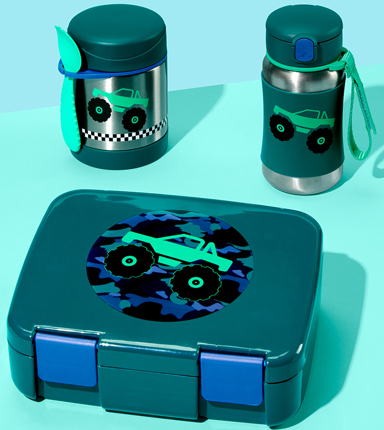 Spark Style Stainless Steel Sipper Bottle - Truck