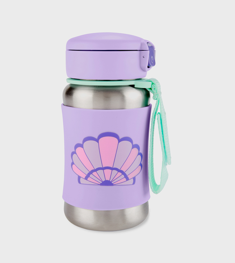 Spark Style Stainless Steel Sipper Bottle - Seashell