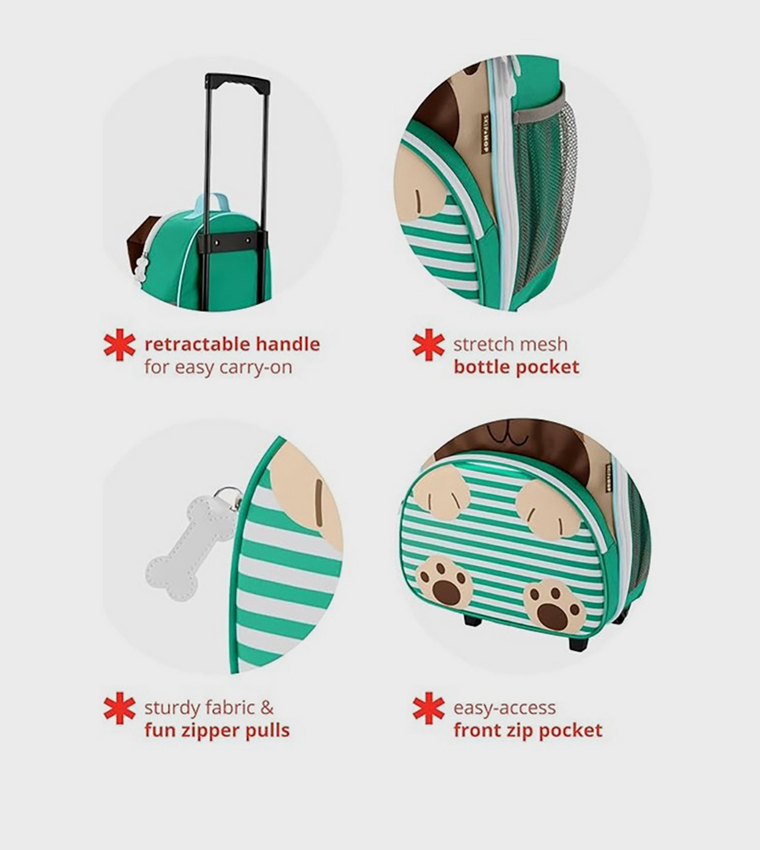 Zoo Pug Trolley Bag