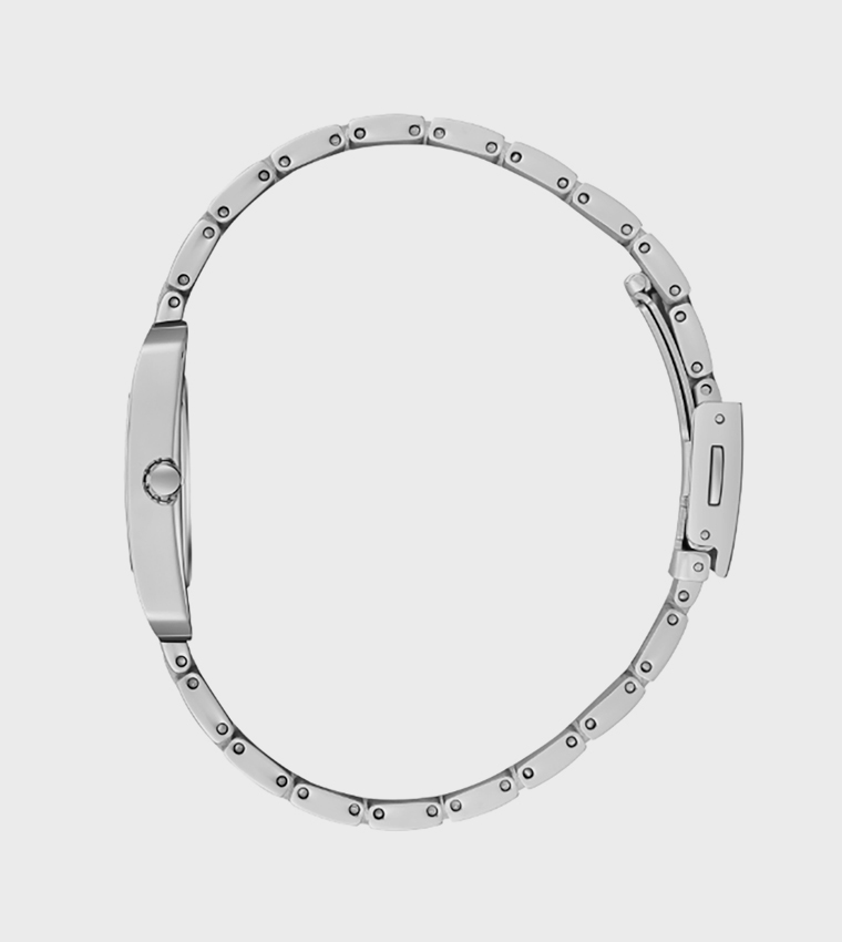 White MOP Dial Analog Watch