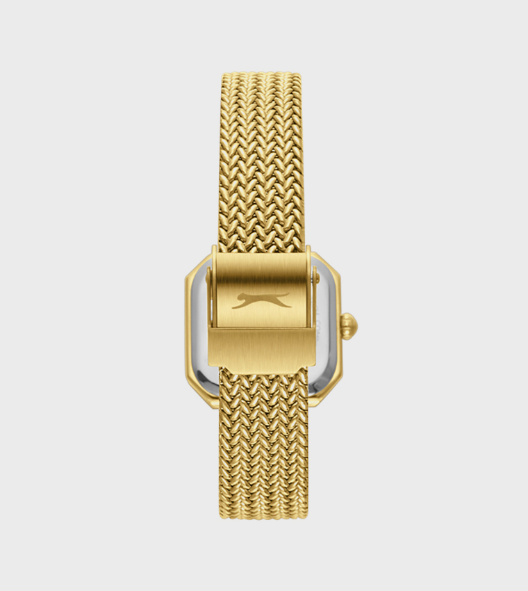 Dark Blue MOP Dial Analog Watch