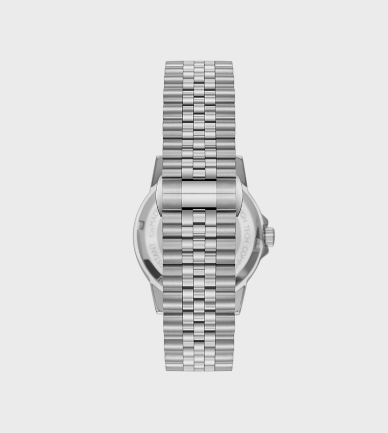 Pink Dial Multifunction Watch