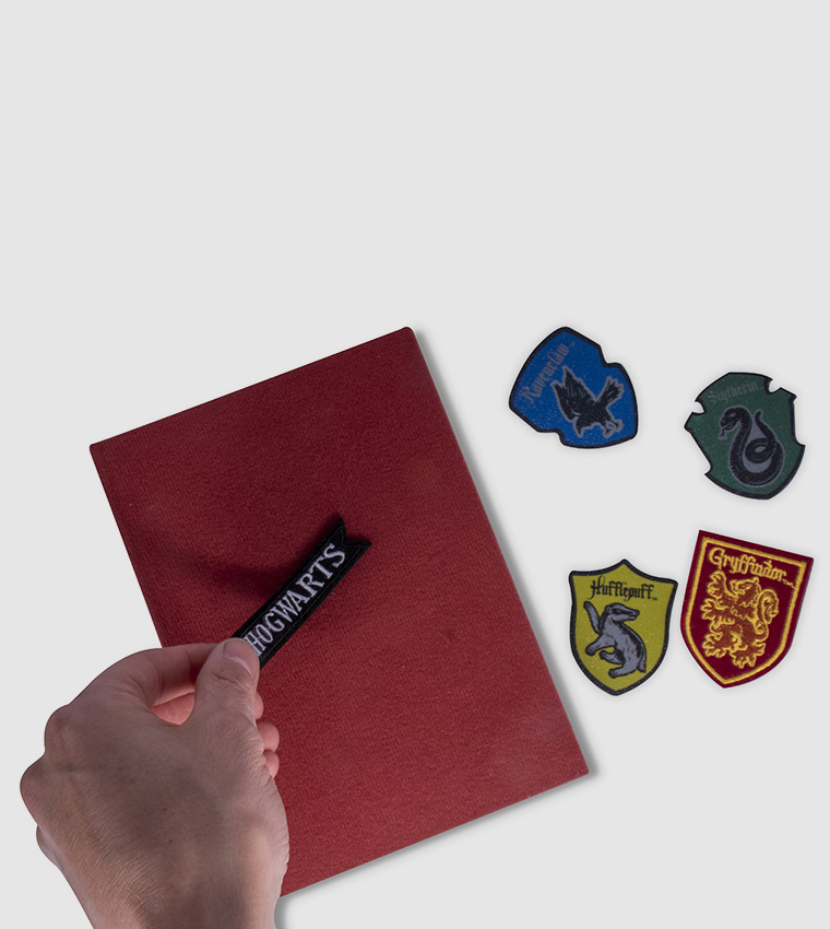 Buy Harry Potter Harry Potter Velcro Notebook With Patches In Multiple