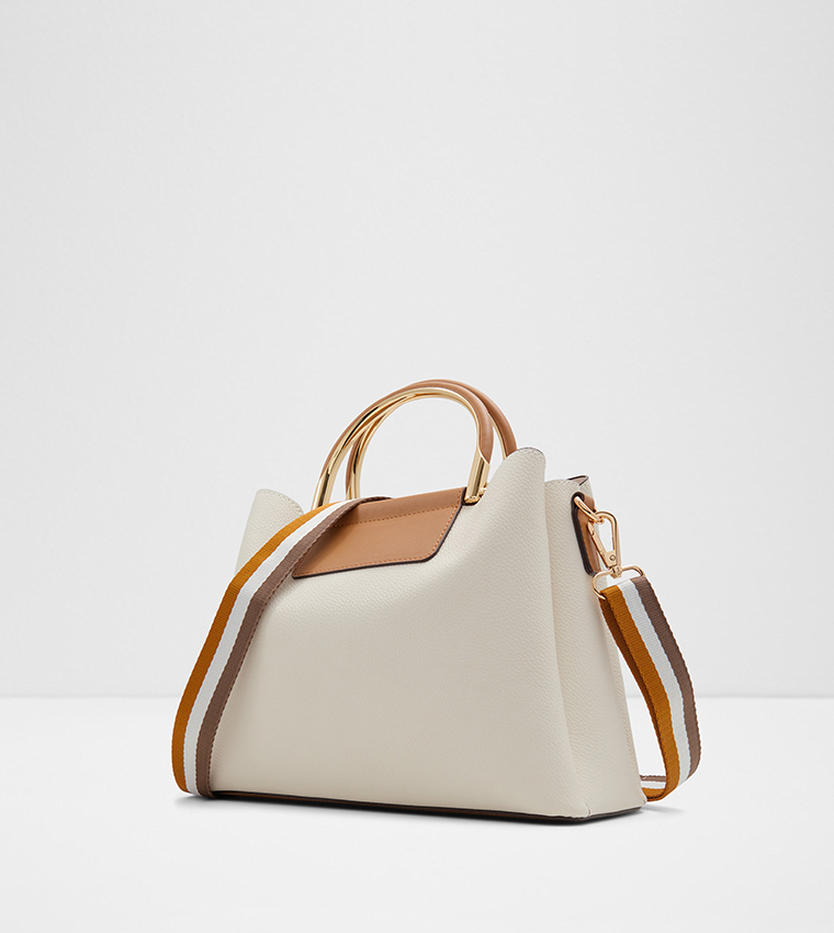 SLOANA Textured Satchel Bag