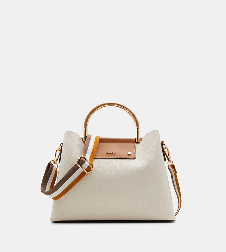 SLOANA Textured Satchel Bag
