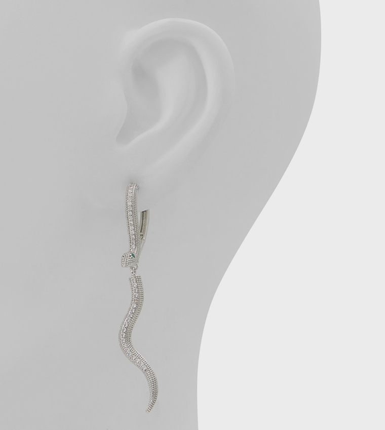 SLYTHERIA Embellished Drop Earrings