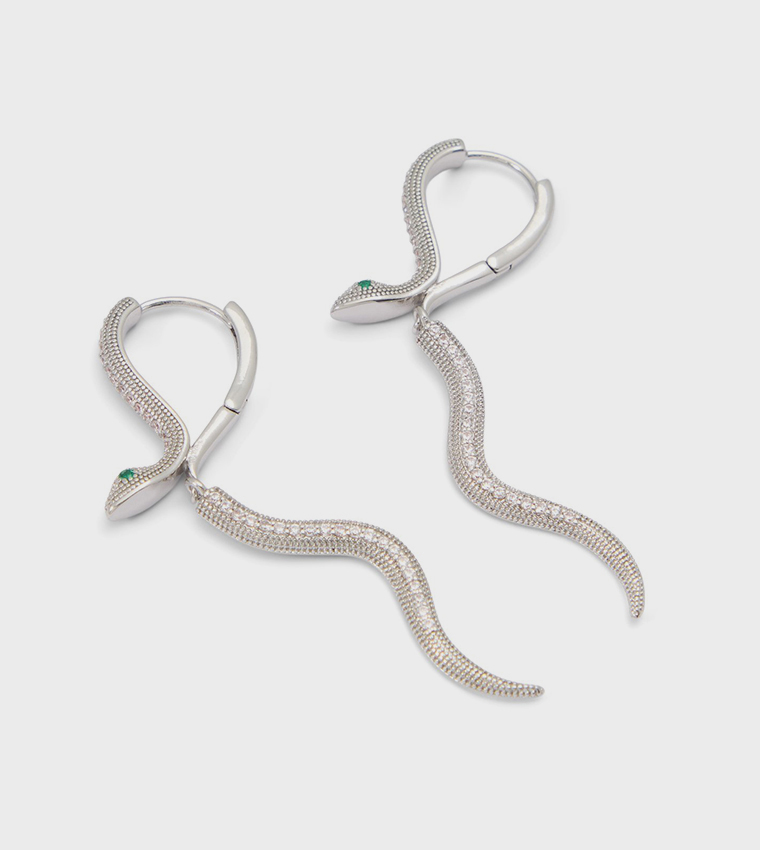 SLYTHERIA Embellished Drop Earrings