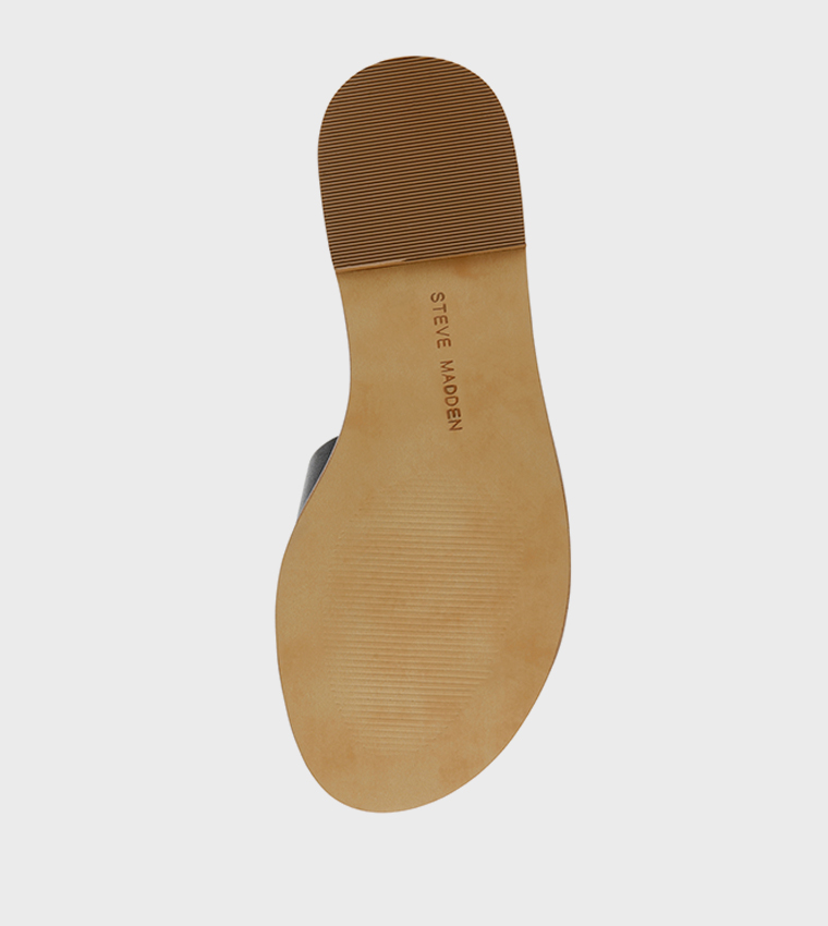 ROSELY Metal Accent Flat Sandals