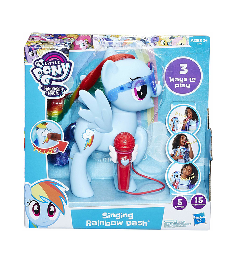 Buy My Little Pony My Little Pony Mlp Singing Rainbow Dash Multi In Multiple Colors 6thStreet Saudi Arabia