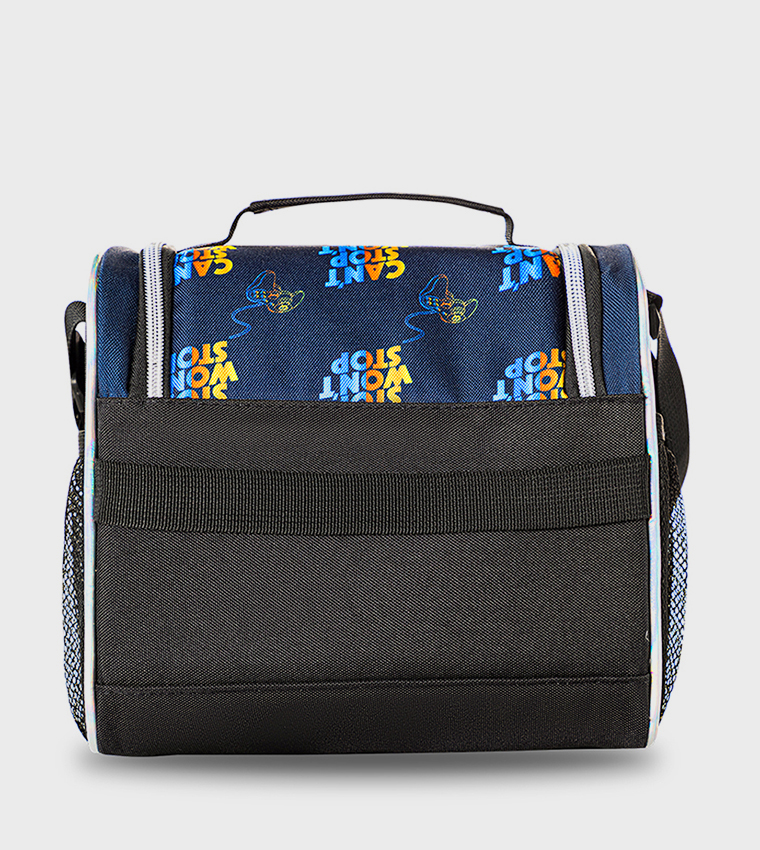 18" 4-Wheel Trolley School Bag Set with Lunch Bag and Pencil Case - Gamer Edition