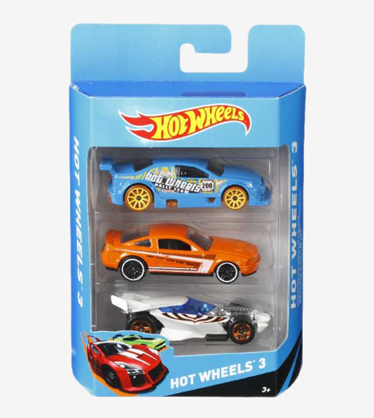Hw Basic Cars - 3 Car Pack Ass-Multi